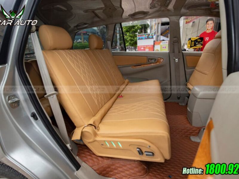 Độ Ghế Thành Giường Xe Toyota Innova